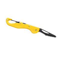 BC RESCUE knife - Black Inox - Blade Length 8 cm- Yellow - KV-ABCR-2-Y - AZZI SUB (ONLY SOLD IN LEBANON)